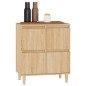 vidaXL Sideboard Sonoma-Eiche 60x35x70 cm Holzwerkstoff vidaXL Sideboard Sonoma-Eiche 60x35x70 cm Holzwerkstoff
