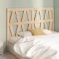 vidaXL Bett-Kopfteil 126x4x100 cm Massivholz Kiefer vidaXL Bett-Kopfteil 126x4x100 cm Massivholz Kiefer
