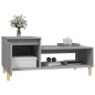 vidaXL Couchtisch Grau Sonoma 100x50x45 cm Holzwerkstoff vidaXL Couchtisch Grau Sonoma 100x50x45 cm Holzwerkstoff