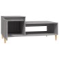 vidaXL Couchtisch Grau Sonoma 100x50x45 cm Holzwerkstoff vidaXL Couchtisch Grau Sonoma 100x50x45 cm Holzwerkstoff