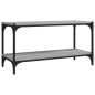 vidaXL TV-Schrank Grau Sonoma 80x33x41 cm Holzwerkstoff und Stahl vidaXL TV-Schrank Grau Sonoma 80x33x41 cm Holzwerkstoff und Stahl
