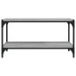 vidaXL TV-Schrank Grau Sonoma 80x33x41 cm Holzwerkstoff und Stahl vidaXL TV-Schrank Grau Sonoma 80x33x41 cm Holzwerkstoff und Stahl