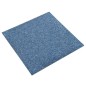 vidaXL Teppichfliesen 20 Stk. 5 m² 50x50 cm Blau vidaXL Teppichfliesen 20 Stk. 5 m² 50x50 cm Blau
