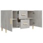 vidaXL Sideboard Betongrau 100x36x60 cm Holzwerkstoff vidaXL Sideboard Betongrau 100x36x60 cm Holzwerkstoff