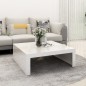 vidaXL Couchtisch Hochglanz-Weiß 100x100x35 cm Holzwerkstoff vidaXL Couchtisch Hochglanz-Weiß 100x100x35 cm Holzwerkstoff