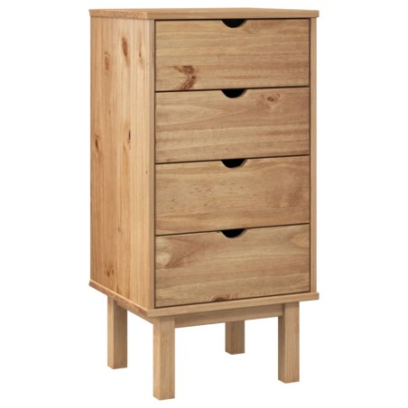 vidaXL Schubladenschrank OTTA 46x39,5x90 cm Massivholz