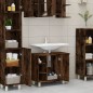 vidaXL Badschrank Räuchereiche 60x32x53,5 cm Holzwerkstoff vidaXL Badschrank Räuchereiche 60x32x53,5 cm Holzwerkstoff