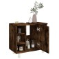 vidaXL Badschrank Räuchereiche 60x32x53,5 cm Holzwerkstoff vidaXL Badschrank Räuchereiche 60x32x53,5 cm Holzwerkstoff