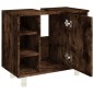 vidaXL Badschrank Räuchereiche 60x32x53,5 cm Holzwerkstoff vidaXL Badschrank Räuchereiche 60x32x53,5 cm Holzwerkstoff