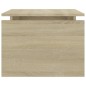 vidaXL Couchtisch Sonoma-Eiche 68x50x38 cm Holzwerkstoff vidaXL Couchtisch Sonoma-Eiche 68x50x38 cm Holzwerkstoff