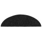 vidaXL Selbstklebende Treppenmatten 5 Stk. Schwarz 56x17x3 cm vidaXL Selbstklebende Treppenmatten 5 Stk. Schwarz 56x17x3 cm
