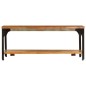 vidaXL Couchtisch mit Ablage 100x60x35 cm Altholz Massiv vidaXL Couchtisch mit Ablage 100x60x35 cm Altholz Massiv
