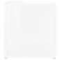 vidaXL Beistelltisch Hochglanz-Weiß 33x33x34,5 cm Holzwerkstoff vidaXL Beistelltisch Hochglanz-Weiß 33x33x34,5 cm Holzwerkstoff