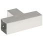 Pfostenverbinder 4 Stk. T-Form Verzinktes Metall 81 x 81 mm Pfostenverbinder 4 Stk. T-Form Verzinktes Metall 81 x 81 mm