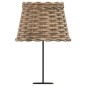vidaXL Lampenschirm Braun Ø20x15 cm Korbweide vidaXL Lampenschirm Braun Ø20x15 cm Korbweide