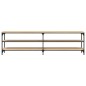 vidaXL TV-Schrank Sonoma-Eiche 180x30x50 cm Holzwerkstoff und Metall vidaXL TV-Schrank Sonoma-Eiche 180x30x50 cm Holzwerkstoff und Metall