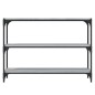 vidaXL Bücherregal Grau Sonoma 100x33x70,5 cm Holzwerkstoff und Stahl vidaXL Bücherregal Grau Sonoma 100x33x70,5 cm Holzwerkstoff und Stahl