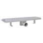 vidaXL Duschrinne 530x140 mm Edelstahl Wellen-Design vidaXL Duschrinne 530x140 mm Edelstahl Wellen-Design