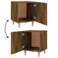 vidaXL Nachttische 2 Stk. Räuchereiche Holzwerkstoff vidaXL Nachttische 2 Stk. Räuchereiche Holzwerkstoff