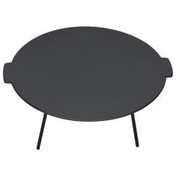 vidaXL Grillplatte Ø44 cm Gusseisen  