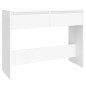 vidaXL Konsolentisch Weiß 100x35x76,5 cm Holzwerkstoff vidaXL Konsolentisch Weiß 100x35x76,5 cm Holzwerkstoff