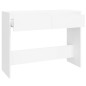 vidaXL Konsolentisch Weiß 100x35x76,5 cm Holzwerkstoff vidaXL Konsolentisch Weiß 100x35x76,5 cm Holzwerkstoff