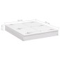 vidaXL Sandkasten Tannenholz Weiß 95x90x15 cm vidaXL Sandkasten Tannenholz Weiß 95x90x15 cm