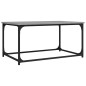 vidaXL Couchtisch Grau Sonoma 80x50x40 cm Holzwerkstoff und Eisen vidaXL Couchtisch Grau Sonoma 80x50x40 cm Holzwerkstoff und Eisen