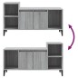 vidaXL TV-Schrank Grau Sonoma 100x35x55 cm Holzwerkstoff vidaXL TV-Schrank Grau Sonoma 100x35x55 cm Holzwerkstoff