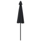 vidaXL Sonnenschirm mit Aluminium-Mast 270 cm Schwarz vidaXL Sonnenschirm mit Aluminium-Mast 270 cm Schwarz