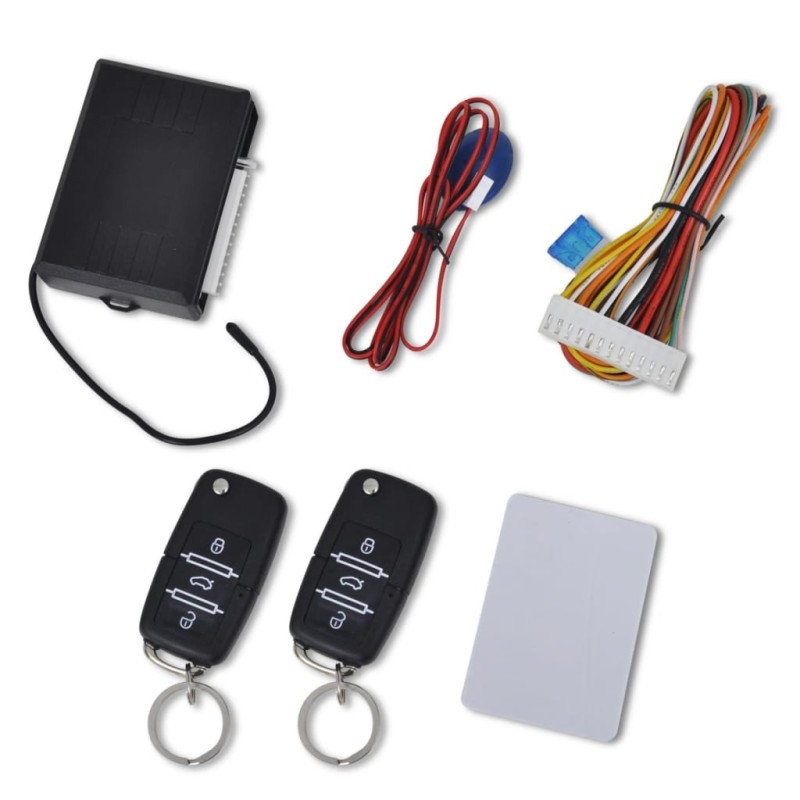 Zentralverriegelung-Set mit 2 Funk-Fernbedienungen für VW Skoda Audi Zentralverriegelung-Set mit 2 Funk-Fernbedienungen für VW Skoda Audi