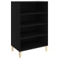 vidaXL Sideboard Schwarz 57x35x90 cm Holzwerkstoff vidaXL Sideboard Schwarz 57x35x90 cm Holzwerkstoff
