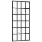 vidaXL Schiebetür ESG-Glas und Aluminium 90x205 cm Schwarz vidaXL Schiebetür ESG-Glas und Aluminium 90x205 cm Schwarz