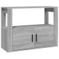vidaXL Sideboard Grau Sonoma 80x30x60 cm Holzwerkstoff vidaXL Sideboard Grau Sonoma 80x30x60 cm Holzwerkstoff