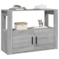vidaXL Sideboard Grau Sonoma 80x30x60 cm Holzwerkstoff vidaXL Sideboard Grau Sonoma 80x30x60 cm Holzwerkstoff