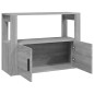 vidaXL Sideboard Grau Sonoma 80x30x60 cm Holzwerkstoff vidaXL Sideboard Grau Sonoma 80x30x60 cm Holzwerkstoff