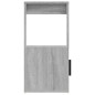 vidaXL Sideboard Grau Sonoma 80x30x60 cm Holzwerkstoff vidaXL Sideboard Grau Sonoma 80x30x60 cm Holzwerkstoff