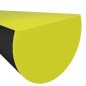 vidaXL Kantenschoner 2 Stk. Gelb & Schwarz 4x3x100 cm PU vidaXL Kantenschoner 2 Stk. Gelb & Schwarz 4x3x100 cm PU