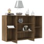 vidaXL Sideboard Braun Eichen-Optik 120x30x75 cm Holzwerkstoff vidaXL Sideboard Braun Eichen-Optik 120x30x75 cm Holzwerkstoff