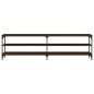 vidaXL TV-Schrank Braun Eiche 180x30x50 cm Holzwerkstoff und Metall vidaXL TV-Schrank Braun Eiche 180x30x50 cm Holzwerkstoff und Metall