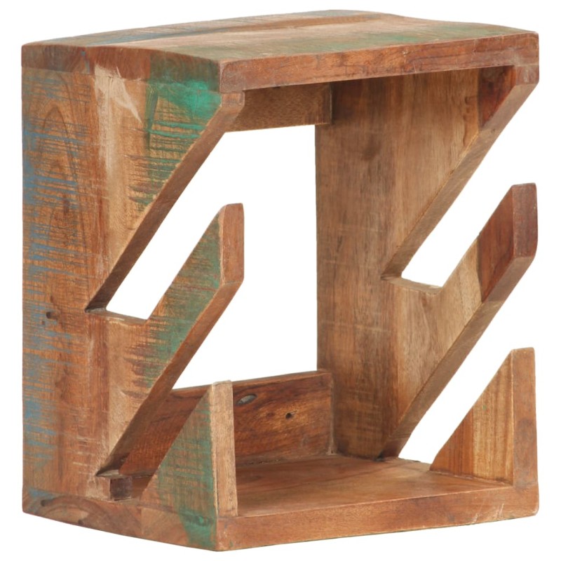 vidaXL Skateboard Wandhalter 25x20x30 cm Recyceltes Massivholz vidaXL Skateboard Wandhalter 25x20x30 cm Recyceltes Massivholz