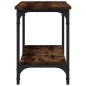 vidaXL Beistelltisch Räuchereiche 40x30x42 cm Holzwerkstoff vidaXL Beistelltisch Räuchereiche 40x30x42 cm Holzwerkstoff