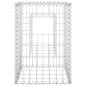 vidaXL Gabionensäulen 2 Stk. 40x40x60 cm Eisen vidaXL Gabionensäulen 2 Stk. 40x40x60 cm Eisen