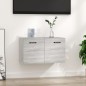 vidaXL Wandschrank Grau Sonoma 60x36,5x35 cm Holzwerkstoff vidaXL Wandschrank Grau Sonoma 60x36,5x35 cm Holzwerkstoff