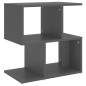 vidaXL Nachttisch Grau 50x30x51,5 cm Holzwerkstoff vidaXL Nachttisch Grau 50x30x51,5 cm Holzwerkstoff