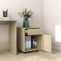 vidaXL Rollschrank Sonoma-Eiche 45x38x54 cm Holzwerkstoff vidaXL Rollschrank Sonoma-Eiche 45x38x54 cm Holzwerkstoff