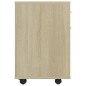 vidaXL Rollschrank Sonoma-Eiche 45x38x54 cm Holzwerkstoff vidaXL Rollschrank Sonoma-Eiche 45x38x54 cm Holzwerkstoff