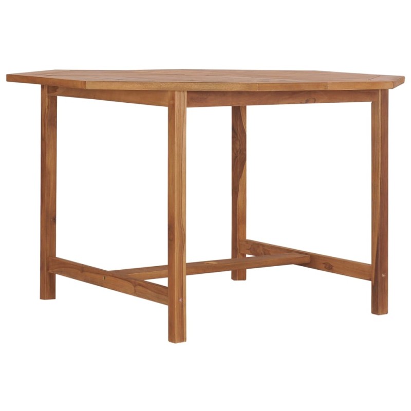 vidaXL Garten-Esstisch 110x110x75 cm Massivholz Teak vidaXL Garten-Esstisch 110x110x75 cm Massivholz Teak