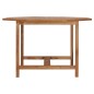 vidaXL Garten-Esstisch 110x110x75 cm Massivholz Teak vidaXL Garten-Esstisch 110x110x75 cm Massivholz Teak