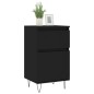 vidaXL Sideboard Schwarz 40x35x70 cm Holzwerkstoff vidaXL Sideboard Schwarz 40x35x70 cm Holzwerkstoff